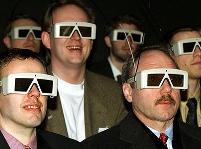 3D Glasses - sexy aren't they?